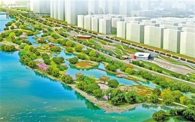 54萬平方米 雁灘濕地公園“入畫來”！