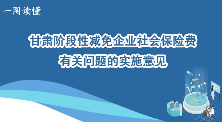 一圖讀懂甘肅階段性減免企業(yè)社會保險(xiǎn)費(fèi)有關(guān)問題的實(shí)施意見