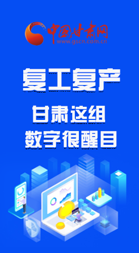 圖解|甘肅復(fù)工復(fù)產(chǎn)有多拼，看看這組數(shù)字就知道了 