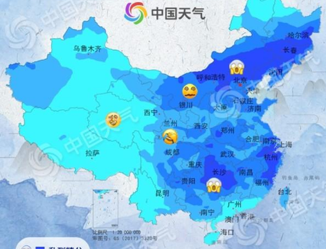寒潮來了！今明兩天甘肅省大部將降溫6℃至8℃