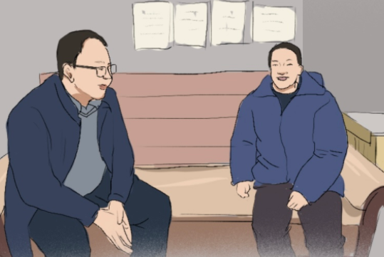 手繪丨追憶邱軍：扎根泥土，他把生命永遠(yuǎn)定格在扶貧路上