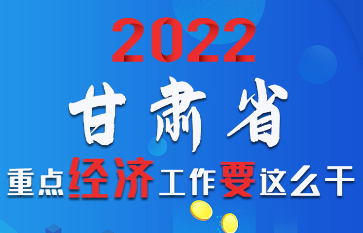 【甘快看·圖解】速覽！2022甘肅省重點(diǎn)經(jīng)濟(jì)工作要這么干！