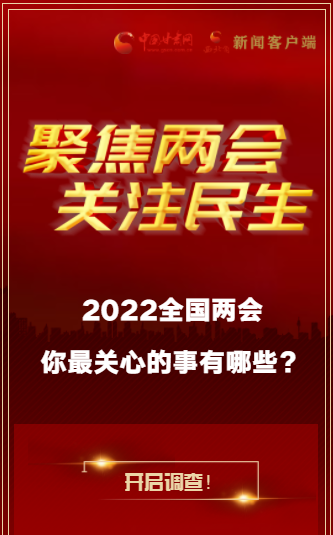 H5｜2022全國兩會，你最關(guān)心的事有哪些？
