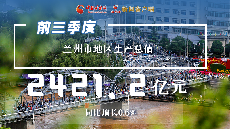 海報(bào)|穩(wěn)中有進(jìn)，蘭州市前三季度進(jìn)度條這樣刷新！