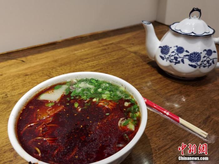 資料圖：蘭州牛肉面。 徐雪 攝