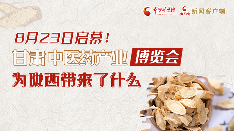 長(zhǎng)圖丨8月23日啟幕，甘肅這場(chǎng)行業(yè)盛會(huì)為隴西帶來(lái)了什么？