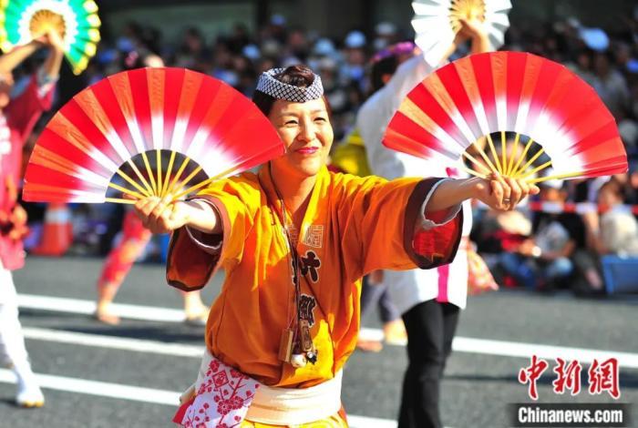 日本仙臺七夕祭。孫冉 攝
