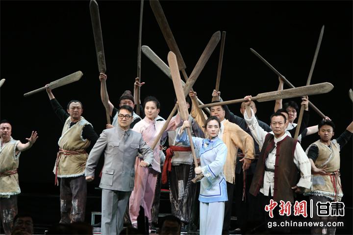 圖為演出劇照。甘肅省隴劇院供圖